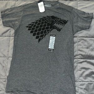 NWT Game of Thrones House Stark Graphic T, Sz XS